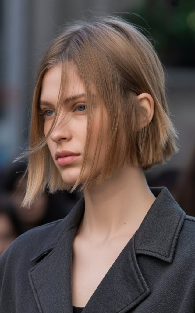 The Razored French Bob