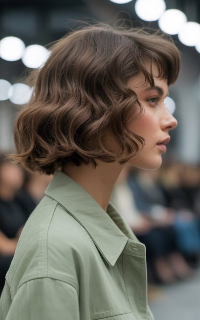 The Wavy French Bob