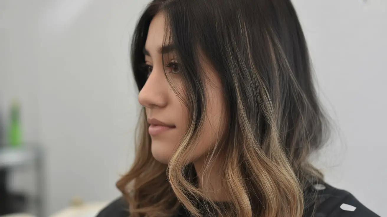 Balayage on Dark Hair