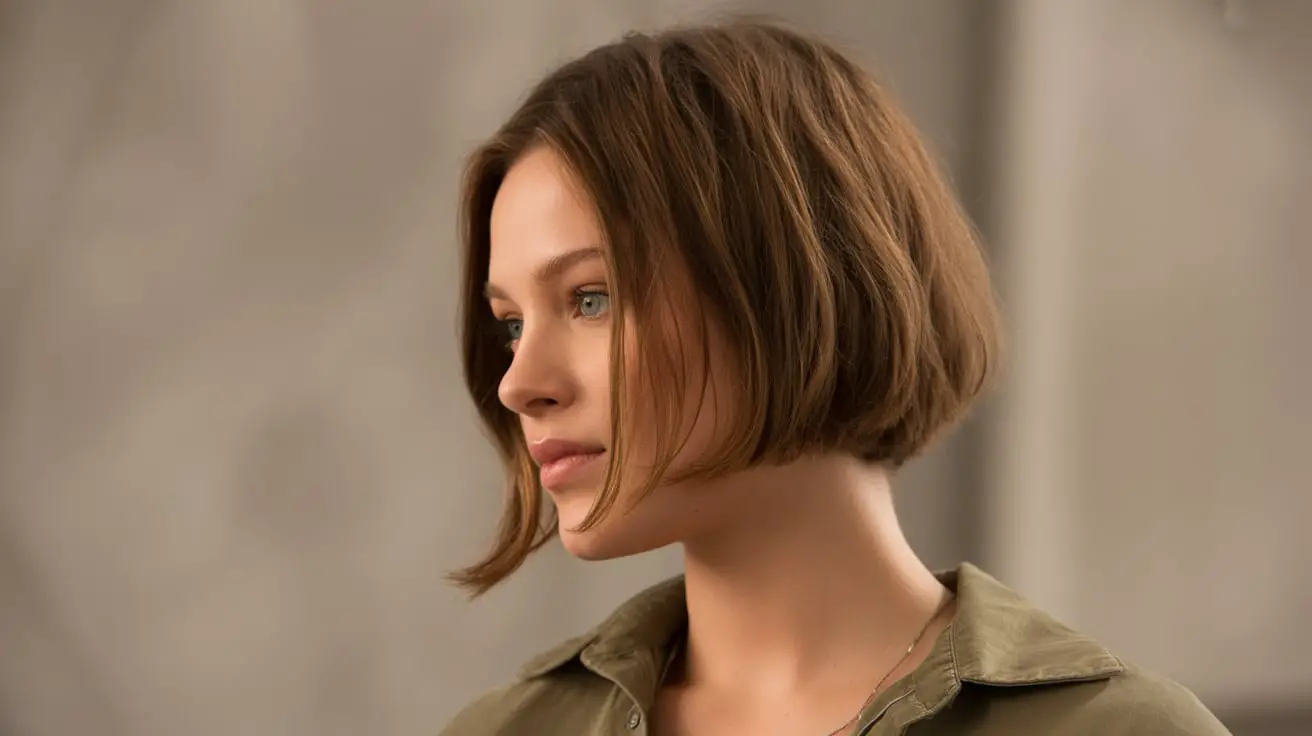 Shaggy Bob Haircut on fine hair