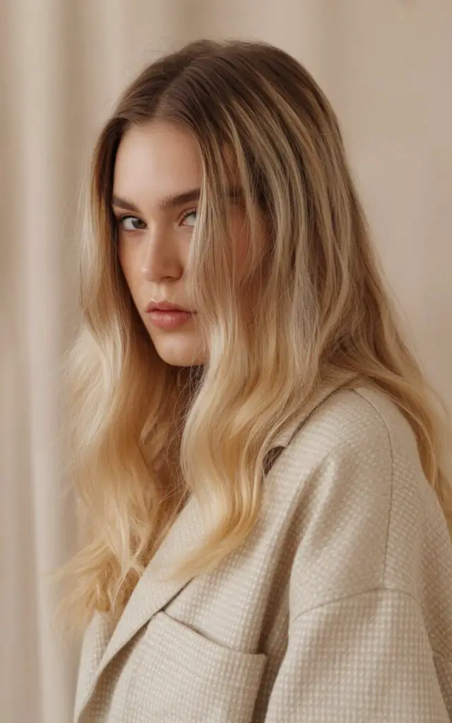 Vanilla Blonde Balayage