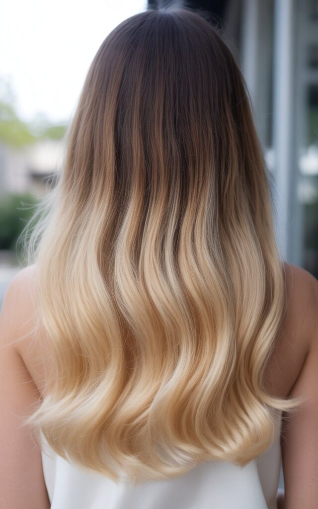 Vanilla Blonde Ombre