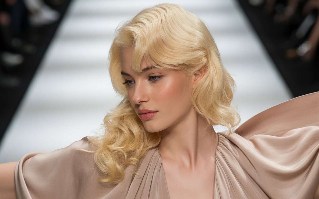 Vanilla Blonde creamy hair