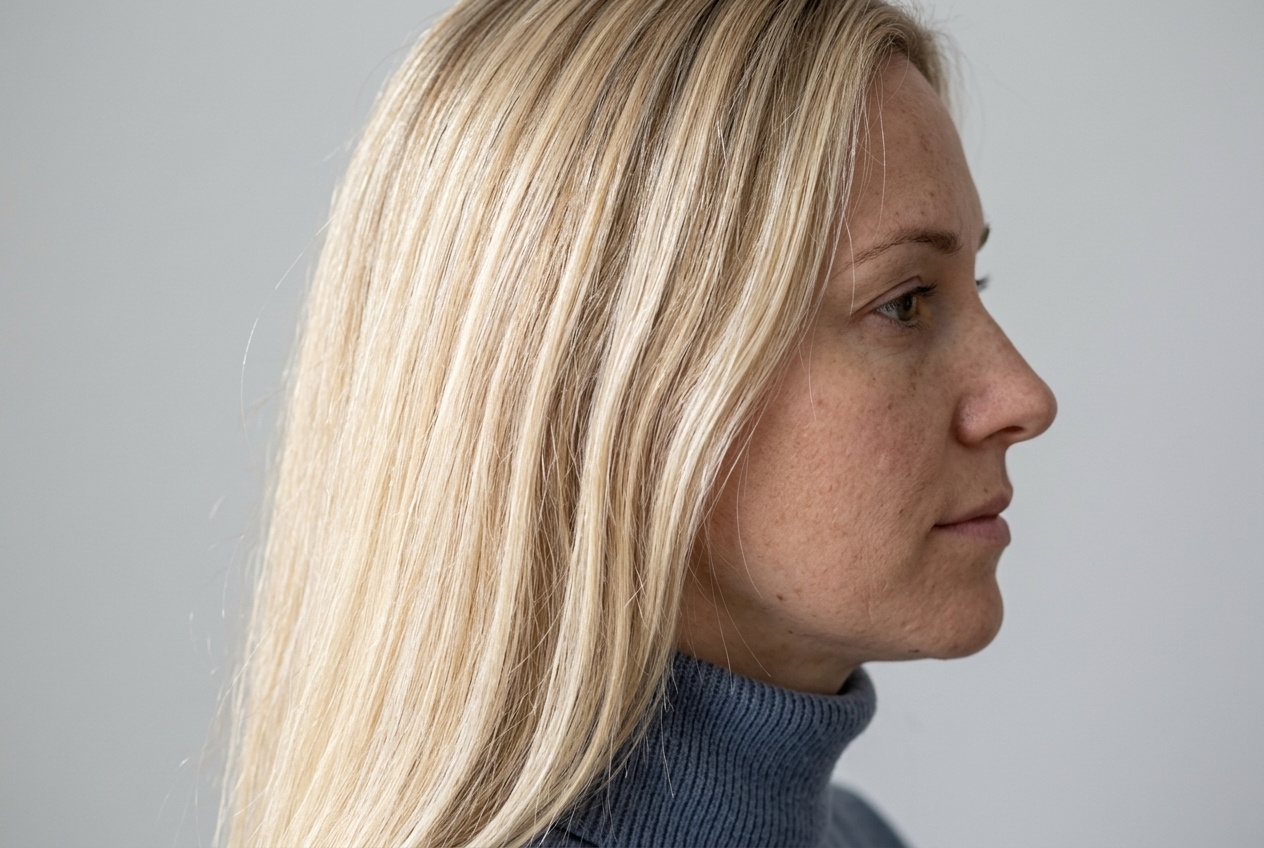 Vanilla blonde hair color