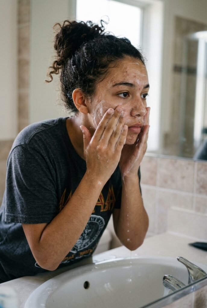 Wash Your Face Twice a Day — Not More Wash Your Face Twice a Day — Not More