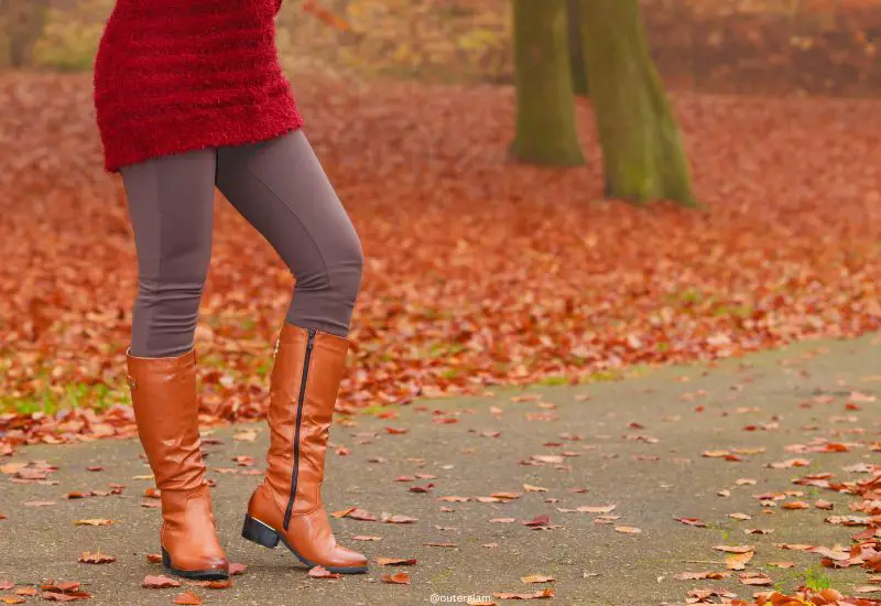 Woman with Boots for fall