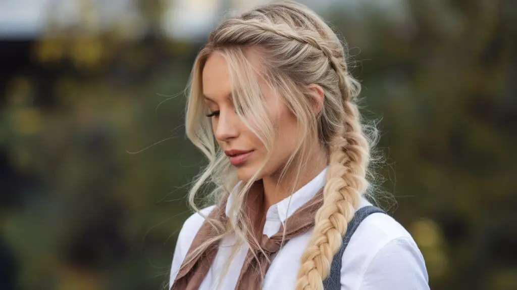 French Braid with Extension