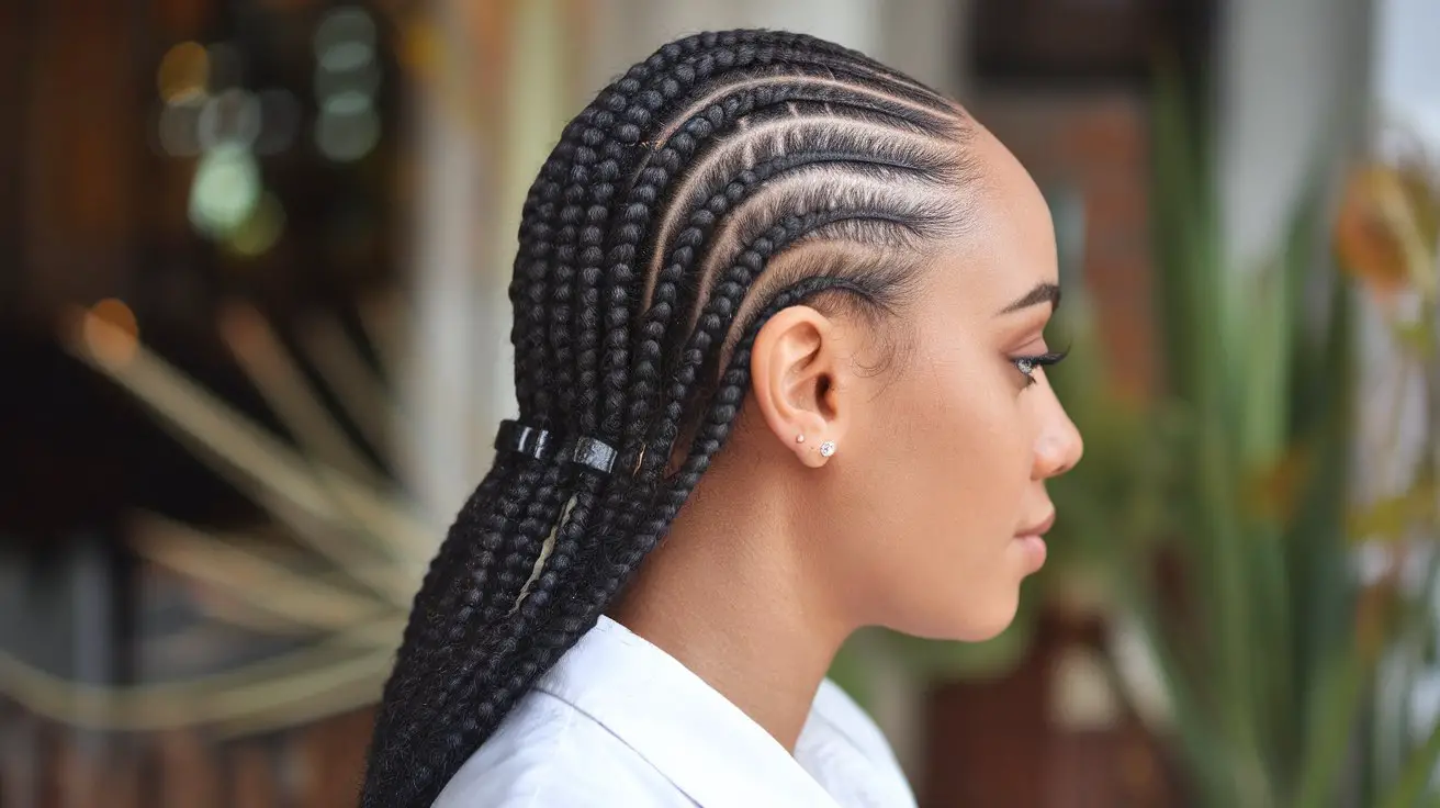 Fulani Braids Black Hair Color