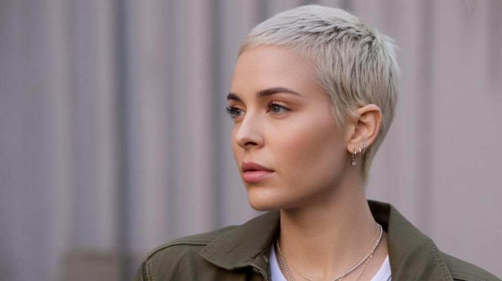 Razor-Cut Pixie haircut