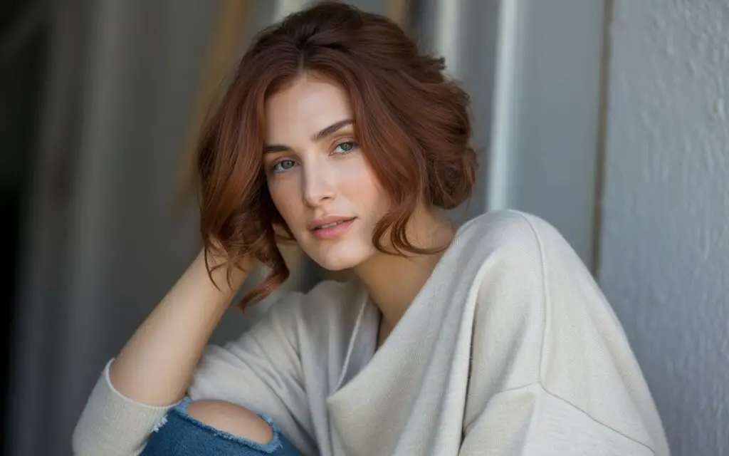 Mahogany Brown Hair color