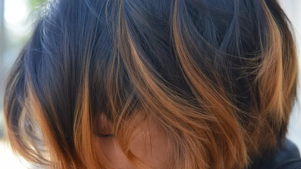 Soft Black color Turned Brassy 