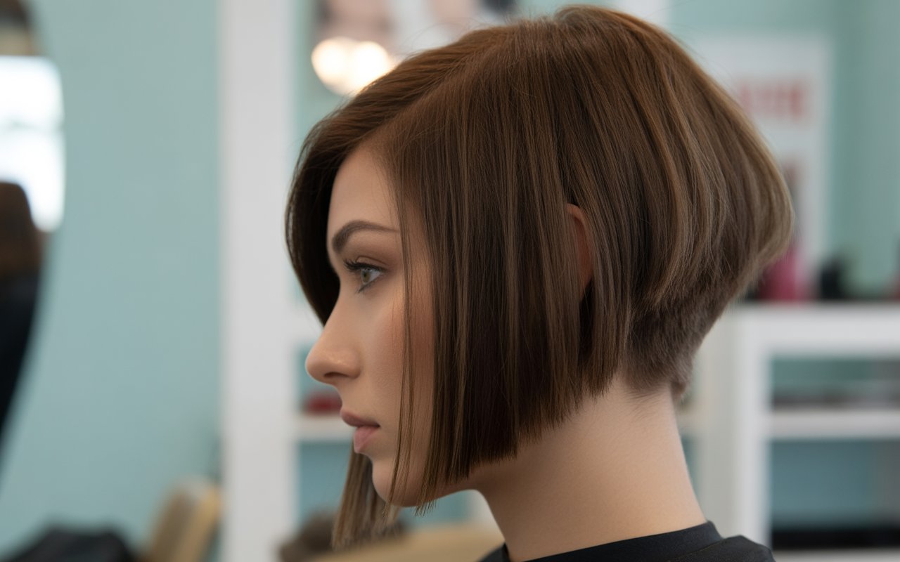 Asymmetrical Bob Haircut