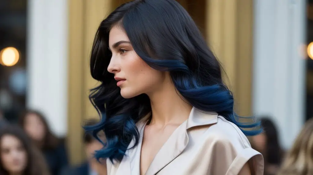 Black Sapphire ombre Hair dye