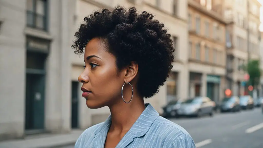 Tapered Afro with Twist Out Style: Mastering the Look