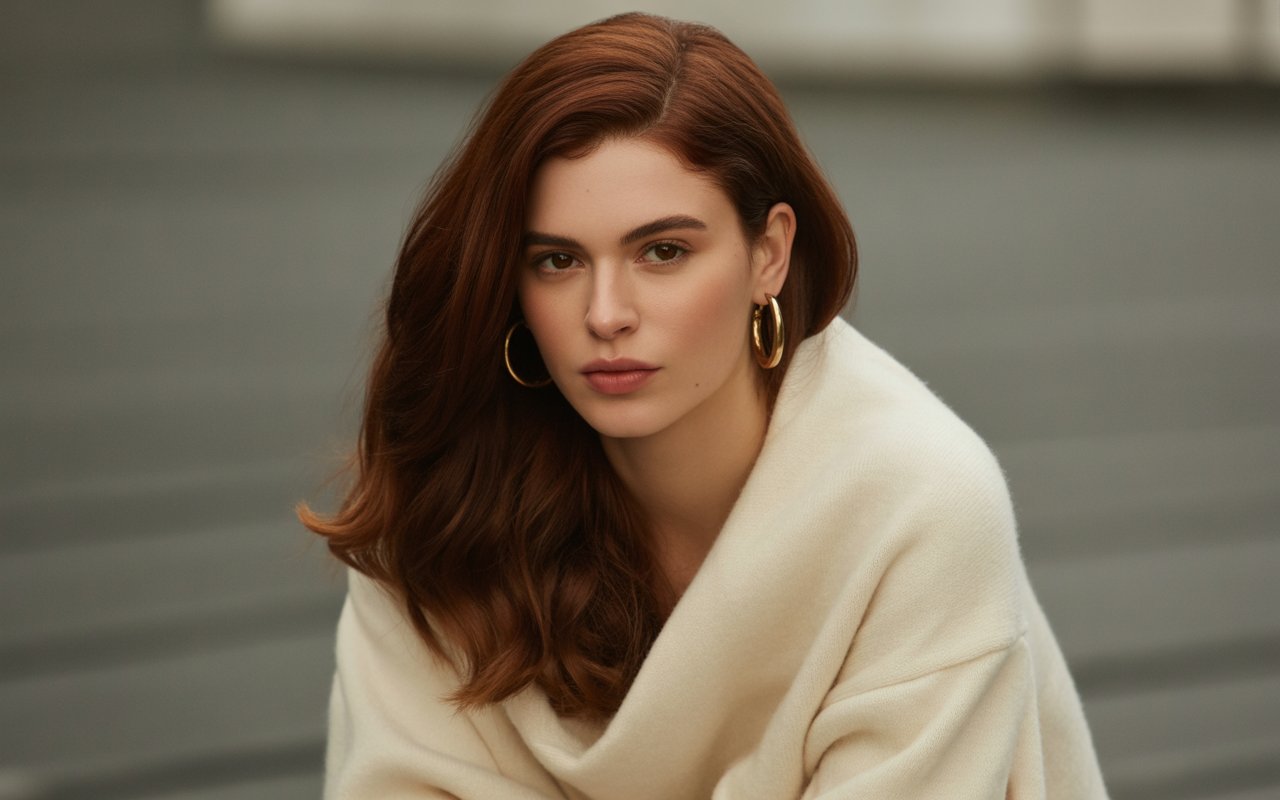 Mahogany Brown Hair color