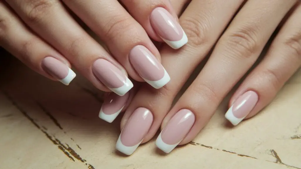 nail french manicure