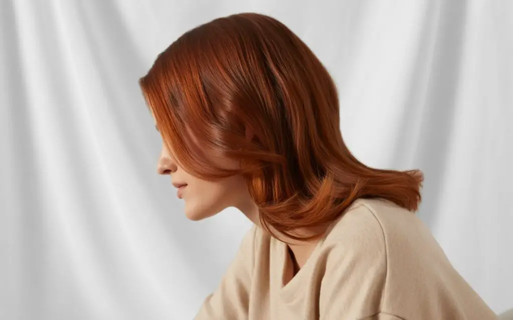 Deep Russet Shade Hair Color